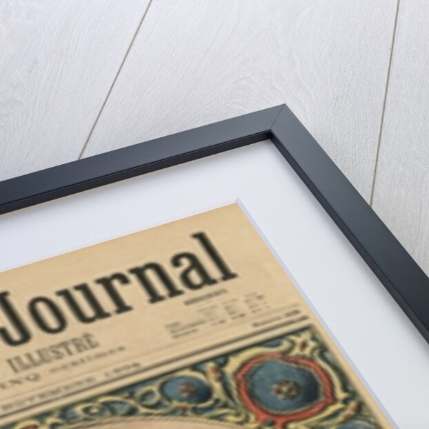 His Imperial Highness Prince Nicholas Alexandrovitch, future Emperor and Tsar Nicholas II, front cover illustration of 'Le Petit Journal', supplement illustre, 11th November 1894 by Henri Meyer