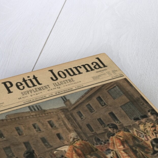 Proclamation of King Edward VII, London by French School