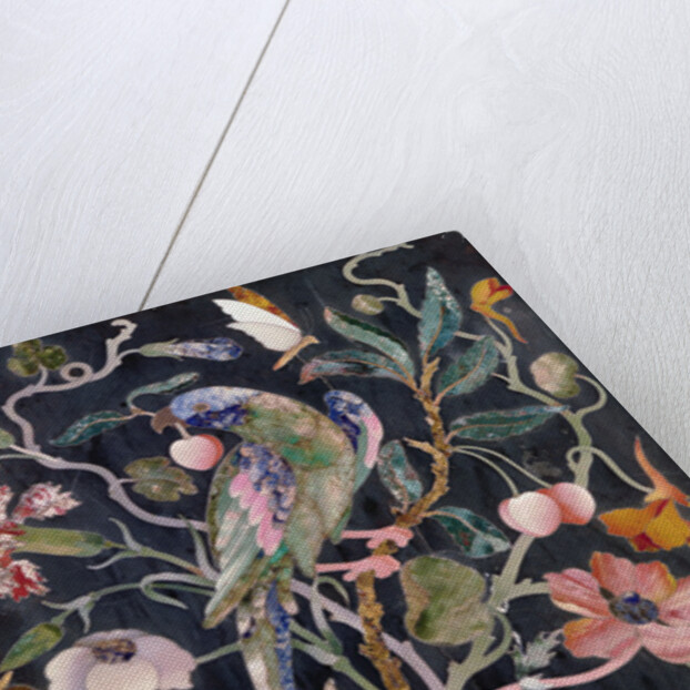 A Parakeet in a Bouquet by Italian School