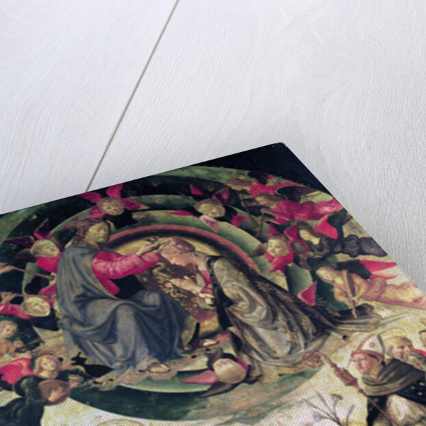 Coronation of the Virgin by Ridolfo Il (1483-1561) Ghirlandaio