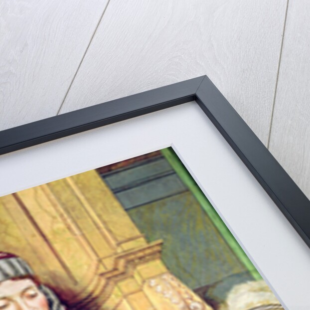 Detail of St. Augustine Reading Rhetoric and Philosophy at the School of Rome by Benozzo di Lese di Sandro Gozzoli