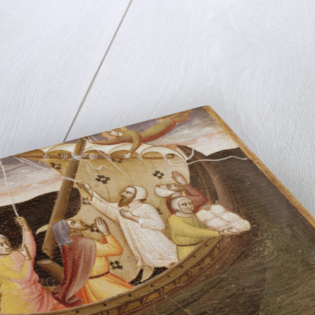 St. Fina saving the fishermen by Lorenzo di Niccolo Gerini