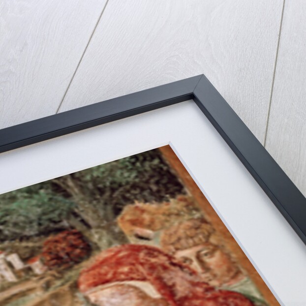 St. Augustine leaving his mother St. Monica and embarking for Italy by Benozzo di Lese di Sandro Gozzoli