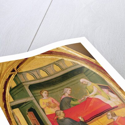 The Birth of St. Bartholomew by Lorenzo di Niccolo Gerini