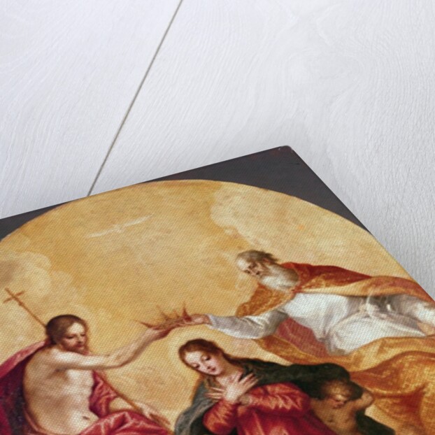 Coronation of the Virgin by Hans I or Johann Rottenhammer