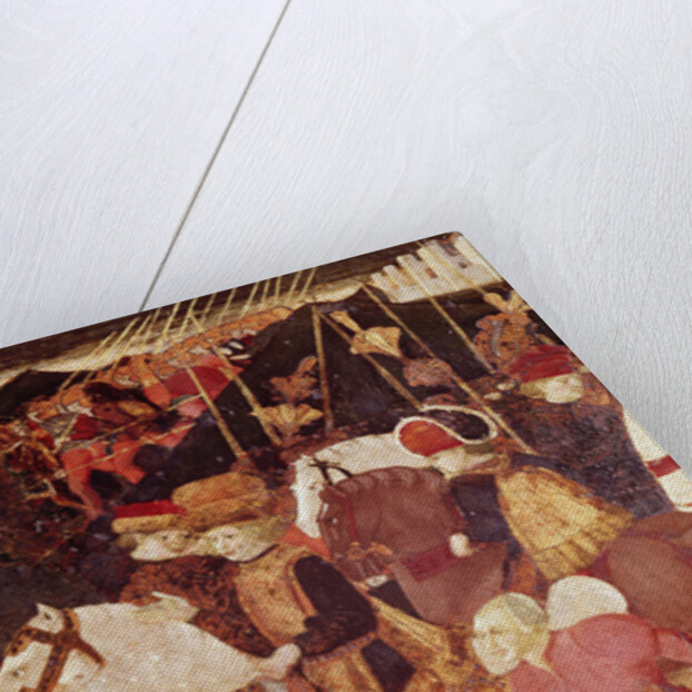 The Story of Alatiel: Alatiel on horseback by Master of the Jarves Chest