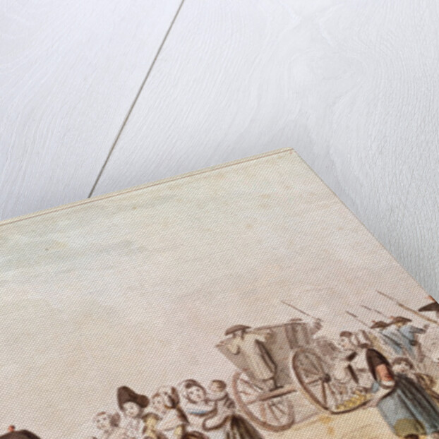 Law of suspects, the arrest on the street by the Federes by French School