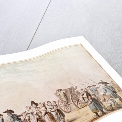 Law of suspects, the arrest on the street by the Federes by French School