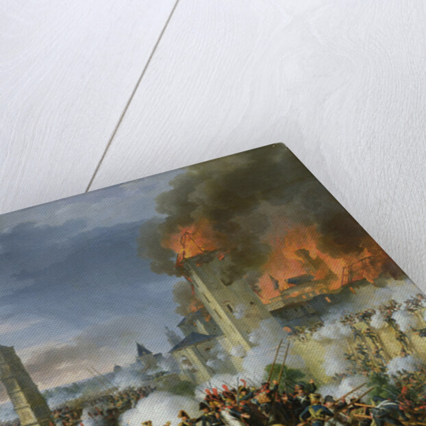 The Attack and Taking of Ratisbon, 23rd April 1809, 1810 by Charles Thevenin