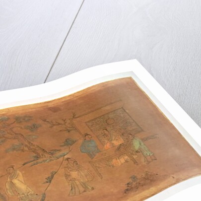 Scene from the life of Confucius and his disciples, Qing Dynasty by School Chinese