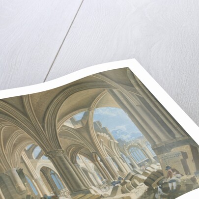 Demolition of the Church of Saint-Jean-en-Greve, c.1800 by Pierre Antoine Demachy