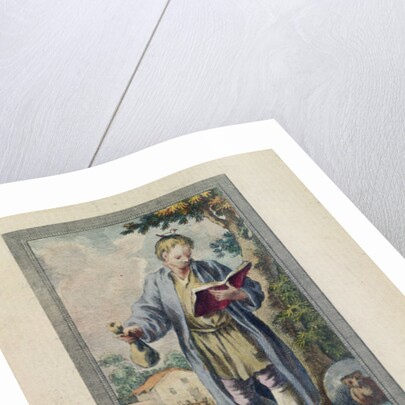 Caricature of Cambon calculating the ruin of the proprietors, the capitalists and the rentiers by French School