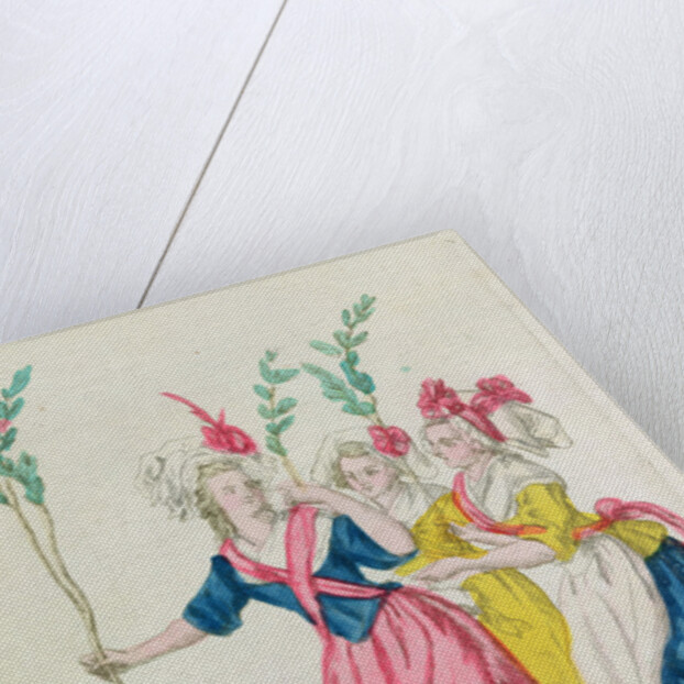 The market-women of Paris going to congratulate the Queen at the Tuileries by French School