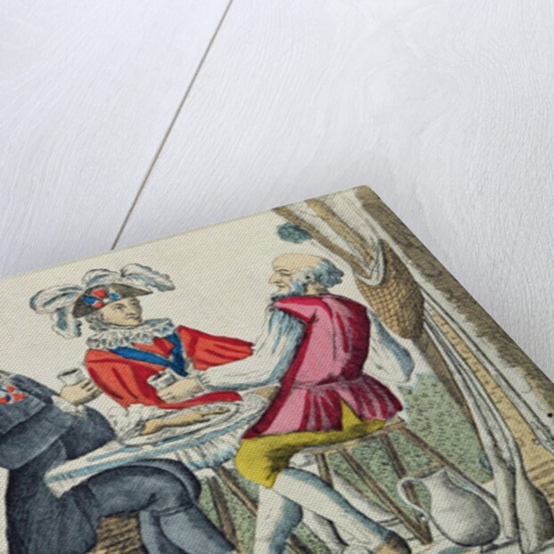 The Patriotic Snack, Reunion of the Three Estates, 4th August 1789 by French School