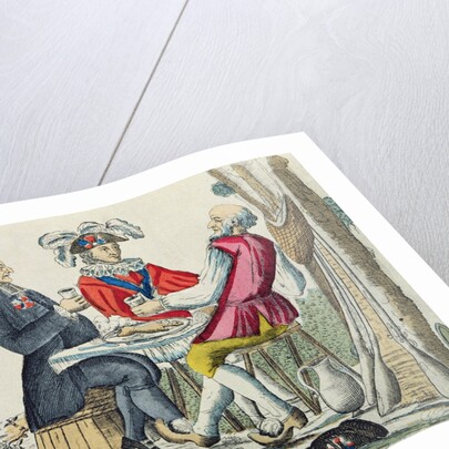 The Patriotic Snack, Reunion of the Three Estates, 4th August 1789 by French School