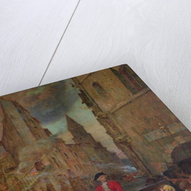 The Chevalier Roze on the Montee d'Accoules, Marseille by Jean-Baptiste Duffaud