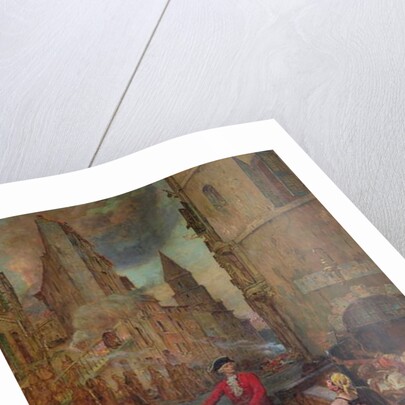 The Chevalier Roze on the Montee d'Accoules, Marseille by Jean-Baptiste Duffaud