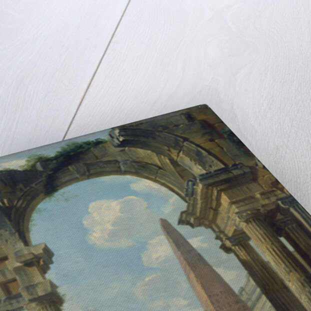 Ruins by Giovanni Paolo Pannini or Panini