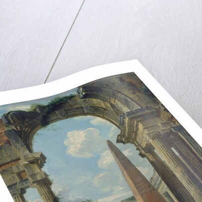 Ruins by Giovanni Paolo Pannini or Panini
