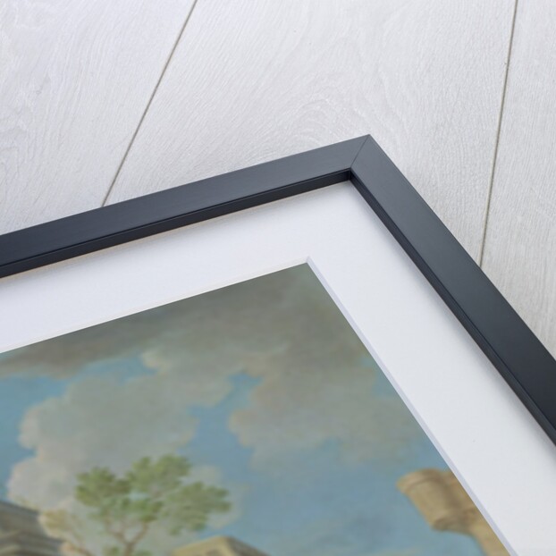 Tobias bidding farewell to his father-in-law, Raguel by Pierre Parrocel