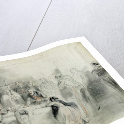 The final moments of the Duke of Orleans after the accident at Neuilly, 13th July 1842 by A Provost