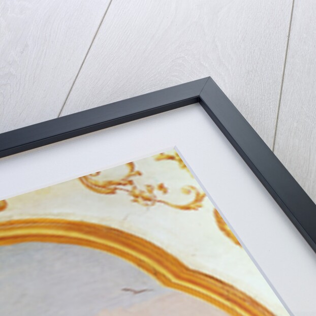 Two putti playing with a parrot by Giovanni Battista Tiepolo