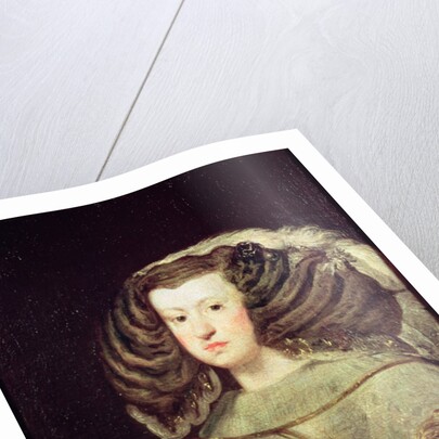 Queen Mariana of Austria by Diego Rodriguez de Silva y Velazquez