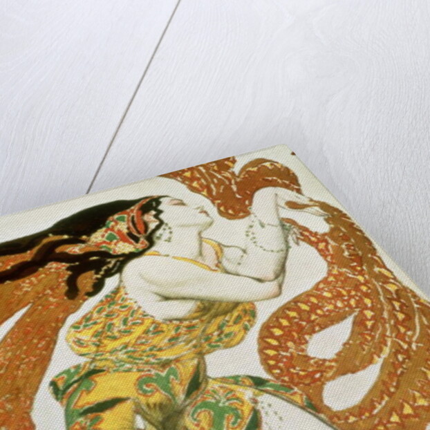 Costume design for a bacchante in 'Narcisse' by Tcherepnin, 1911 by Leon Bakst