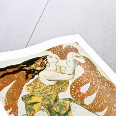 Costume design for a bacchante in 'Narcisse' by Tcherepnin, 1911 by Leon Bakst