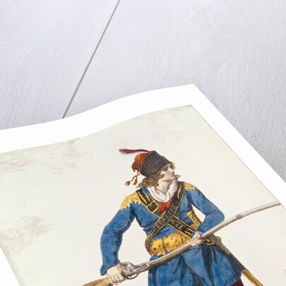 Military Dress, engraved by Vivant Dominique Denon by Jacques Louis (after) David