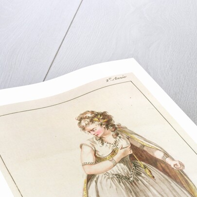 Costume of Madame Vestris in the role of Pauline in Polyeucte, Act IV, 1786 by French School