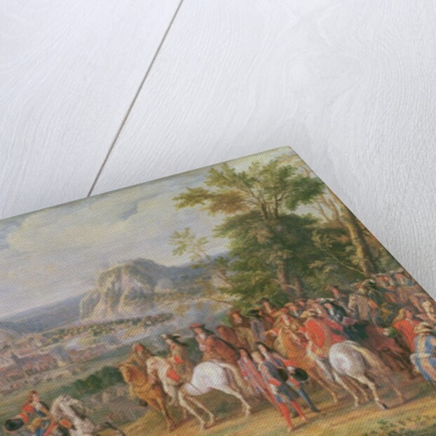 Louis XIV at the Siege of Besançon in May 1674 by Pierre-Denis Martin