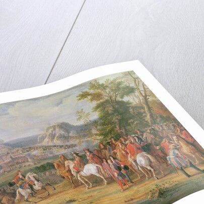 Louis XIV at the Siege of Besançon in May 1674 by Pierre-Denis Martin