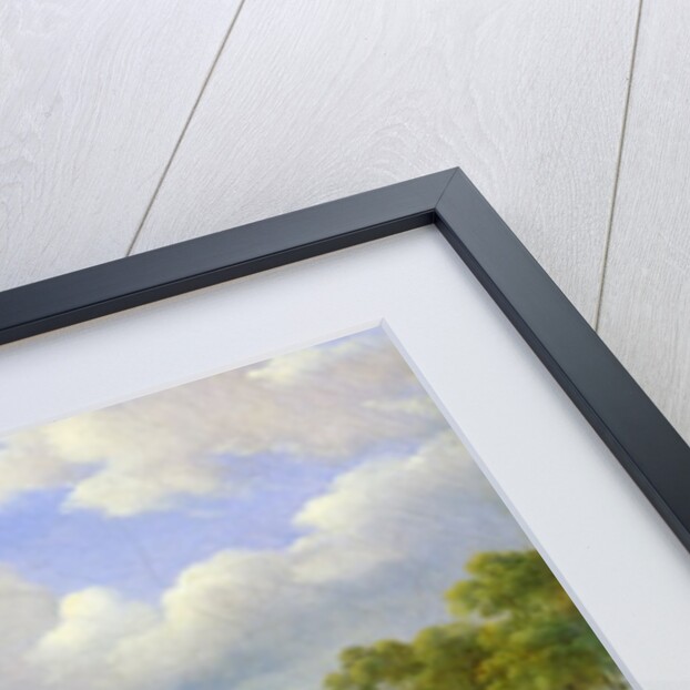 View of the Porte de Valenciennes in Douai, 1823 by Joseph Louis Leborne