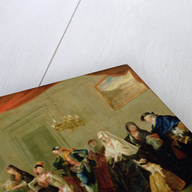 Rehearsal of a Comedy by Luis Paret y Alcazar