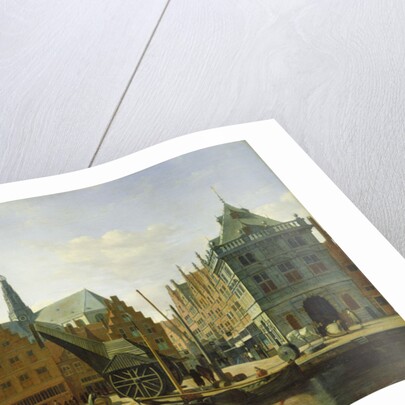 View of the Spaarne at Haarlem, 1667 by Gerrit Adriaensz Berckheyde