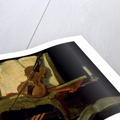 Still Life with a Violin by Jean-Baptiste Oudry