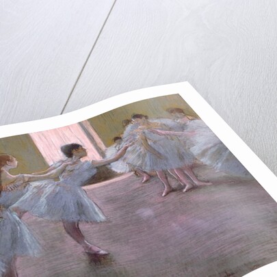 Dancers at Rehearsal, , 1875-1877 by Edgar Degas
