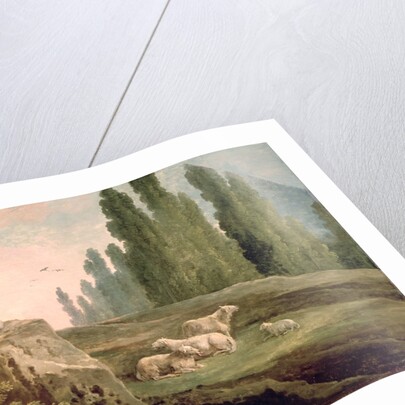 The Shepherd by Hubert Robert