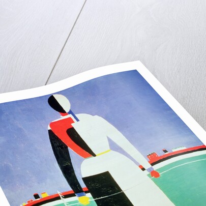 Woman with a Rake, c.1928-32 by Kazimir Severinovich Malevich