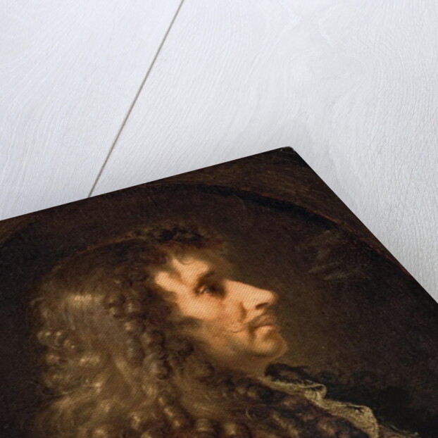 Portrait of Moliere 1660 by Charles Le Brun