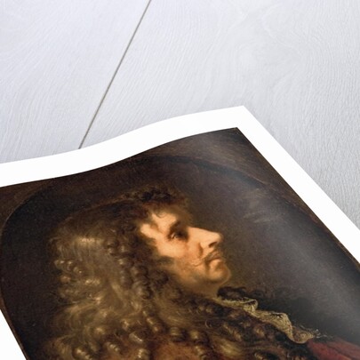 Portrait of Moliere 1660 by Charles Le Brun