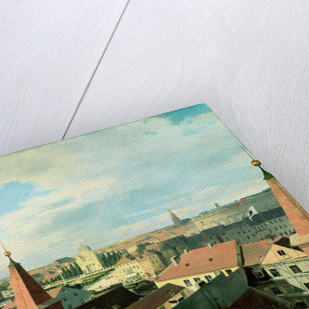 View of the city of Berlin with Altes Museum and Cathedrale from the roof of the Church of Friedrichswerder, 1834-35 by Johann Philipp Eduard Gartner