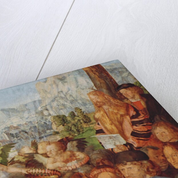 Detail of The Feast of the Rosary by Albrecht Dürer or Duerer