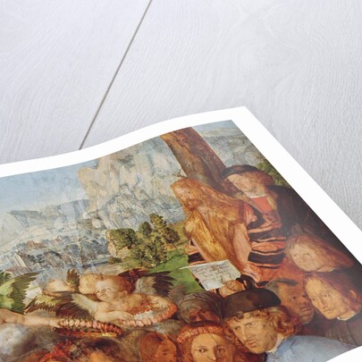 Detail of The Feast of the Rosary by Albrecht Dürer or Duerer