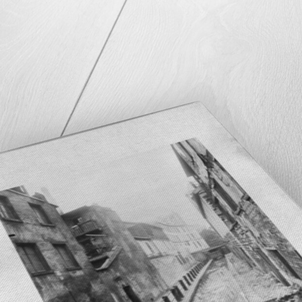 The Bievre, Ruelle des Gobelins, Paris, May 1900 by Eugene Atget