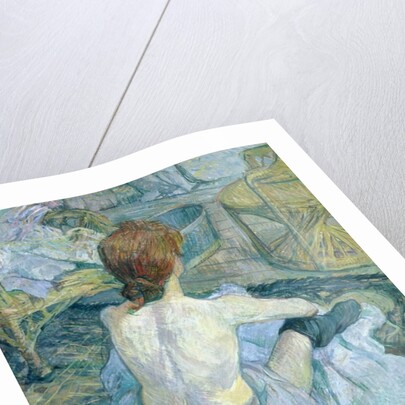 Woman at her Toilet, 1896 by Henri de Toulouse-Lautrec