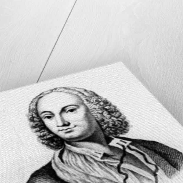 Antonio Vivaldi, c. 1830 by Francois Morellon la Cave