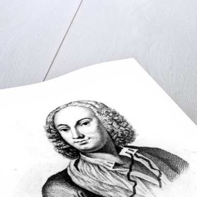 Antonio Vivaldi, c. 1830 by Francois Morellon la Cave