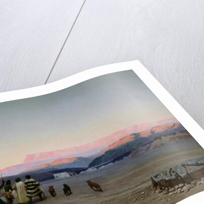 The Shepherds, Led by the Star, Arriving at Bethlehem, 1863 by Octave Penguilly l'Haridon